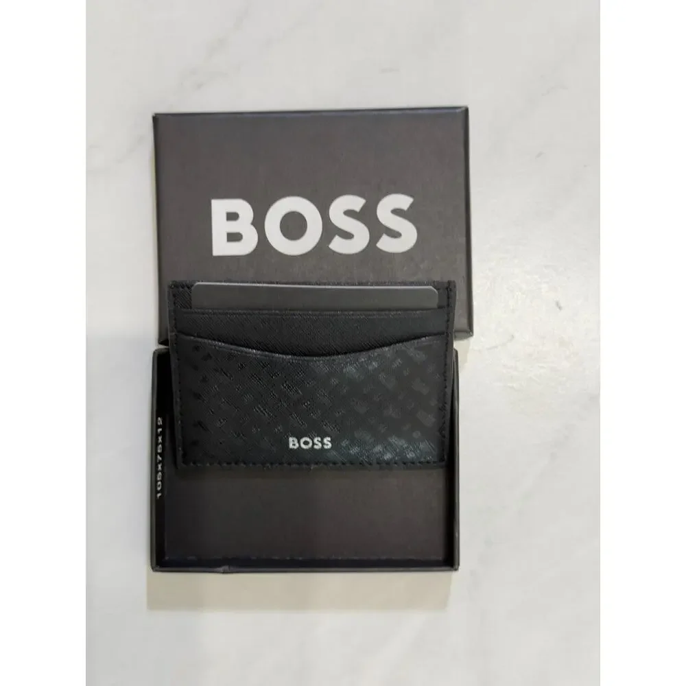 NWT BOSS Monogram Card Holder, $90 MSRP
